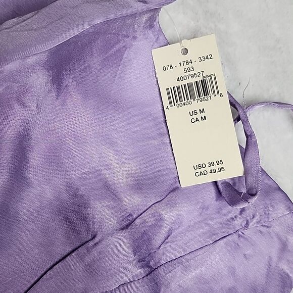 2458 NWT Aerie Shine Crop Top Size Medium - Picture 3 of 6